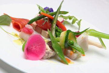 野菜畑のサラダ