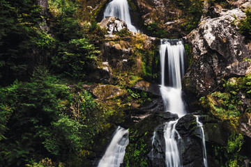 Fototapeta na wymiar Triberg Wasserfälle