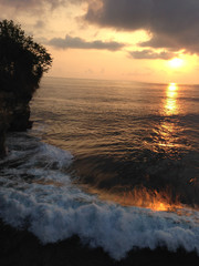 Fototapeta na wymiar Sunset Nusa Lembongan