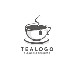 Tea logo template