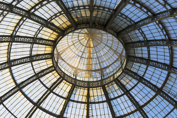 Gallery Vittorio Emanuele II, luxury shopping mall, Milan, Italy