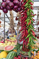 Italian vegetable market