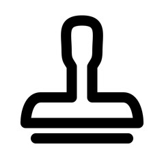 Stamp Finance Money Cash Bank vector icon