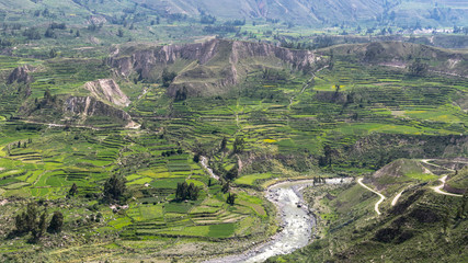 Valley in Peru