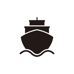 Ship icon vector