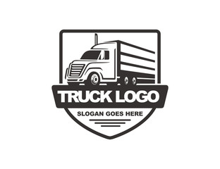 Truck logo template