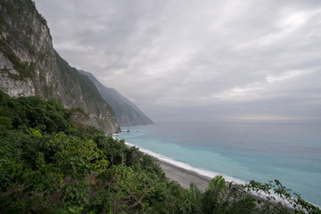 Obraz premium Scenery of Cliffs in Taiwan