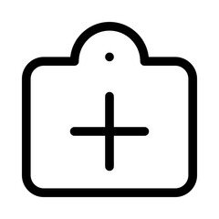 Tag Add Commerce Market Shop Supermarket vector icon