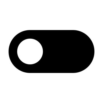 Switch Settings Interface Off Gui Web vector icon
