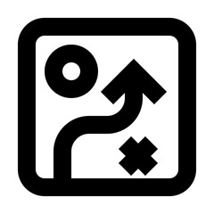 Strategy Education Learning University vector icon