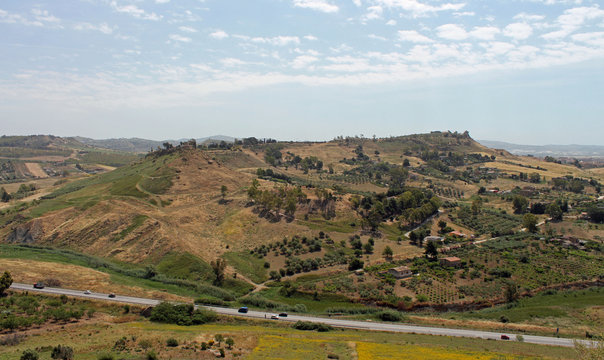 Sicile, site arch&eacute;ologique d'Agrigente