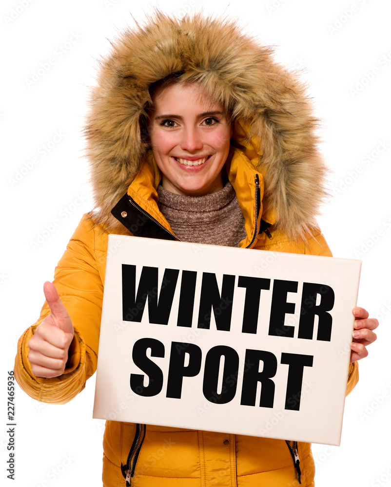 Sticker Wintersport