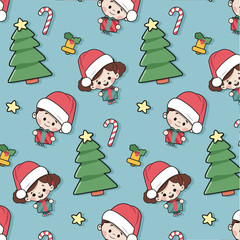 Motivos navideños patrón