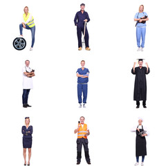 Obraz premium Group of people with different professions
