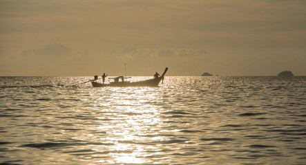 Fototapeta premium Island Boat