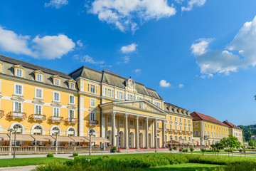 ROGASKA-SLATINA, SLOVENIA - MAY 26, 2018: View on Grand hotel. Copy space for text.