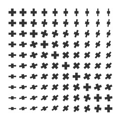 minimal monochrome dynamic halftone background.