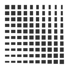 minimal monochrome dynamic halftone background.