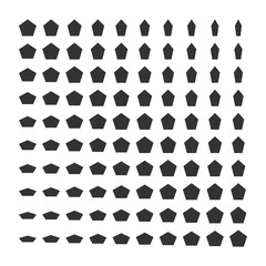 Fototapeta premium minimal monochrome dynamic halftone background.