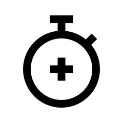 Timer Add Clock Time Gui Web vector icon