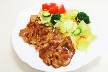 豚肉の生姜焼き