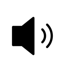 Volume Mid Videoplayer Interface Software Web Media vector icon