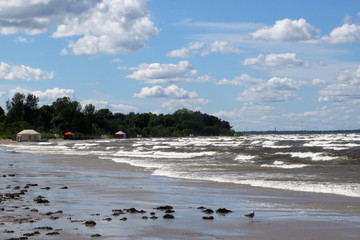 beach and sea