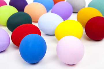 renkli paskalya yumurtaları