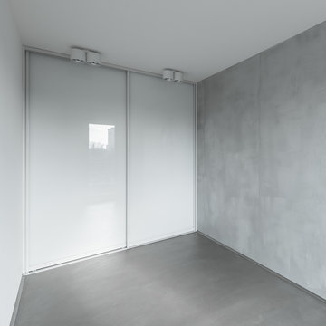 Corridor With Sliding Door Wardrobe