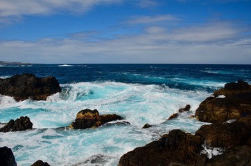 Tenerife coast and ocean