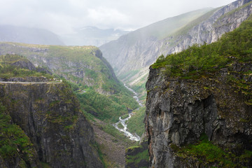 Fototapeta na wymiar Mabodalen valley in Hordaland. Norway