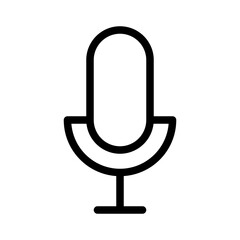 Voice Interface UI UX Software App vector icon