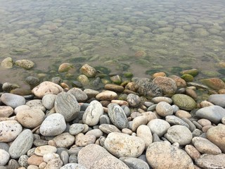 stones in the water