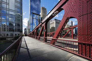 Naklejka premium Most w Chicago