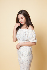 Obraz premium Portrait of beautiful young Asian woman.