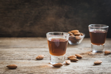 Italian liqueur Amaretto