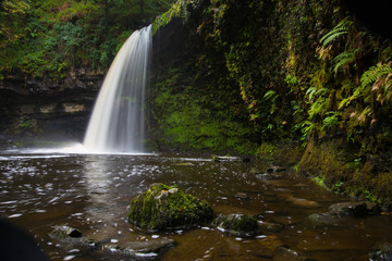 Sgwd Gwladus, The Lady Falls, Brecon Beacons.