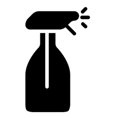 Water Spray Hairdresser Barber Coiffeur Haircutter vector icon