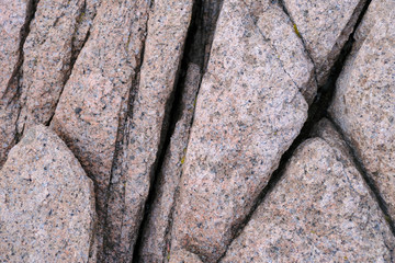 Patterns in the Granite at Monument Cove, Acadia National Park, Maine	
