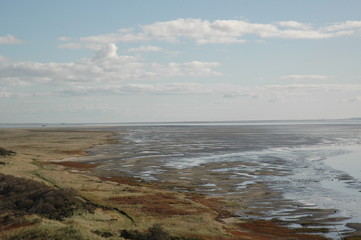 Wadden sea and sky