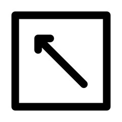 rrow in square