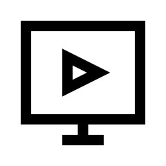 Videoplayer Media Multimedia Electronics Hardware vector icon