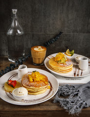Hot sweet cake