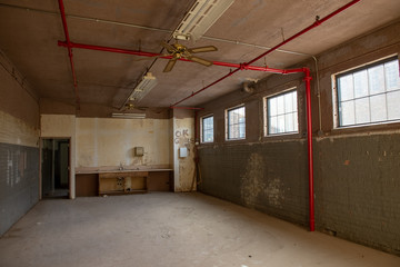 Abandoned kitchen construction