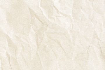 Crumpled old brown paper texture