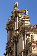 Fototapeta na wymiar cathedral of Lorca spain