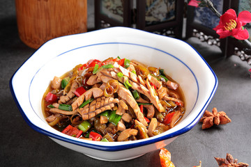 Spicy Fried pork loin