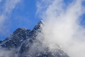 mountain snow berg schnee gipfel natur nature landscape landschaft no people day italy italien südtirol alto adige