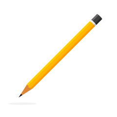 Pencil icon. Vector illustration