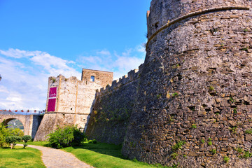Aragonese castle of Agropoli Salerno Italy